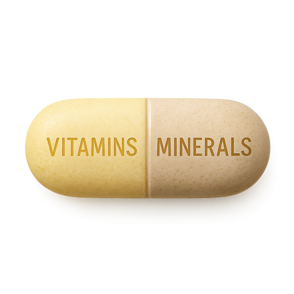 Vitamins and minerals